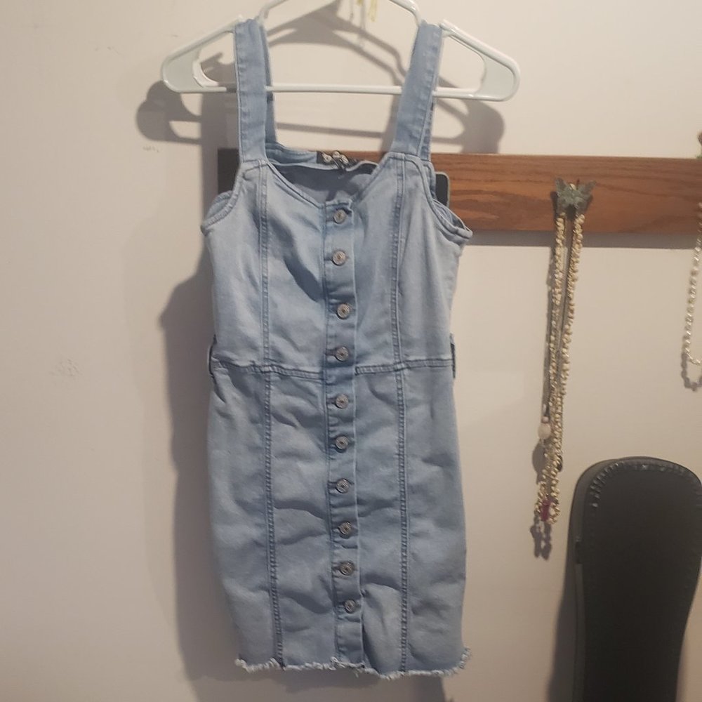 Denim dress